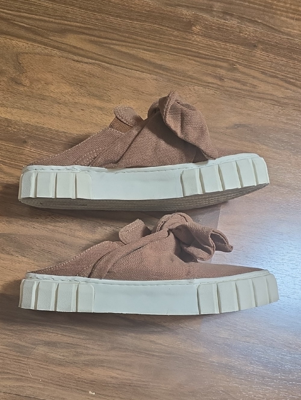 FARM Rio Canvas Platform Bow Mule Sneakers - Picture 6 of 11